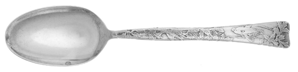 Lap-Over-Edge (Acid Etched) Teaspoon by Tiffany & CO SILVER-1