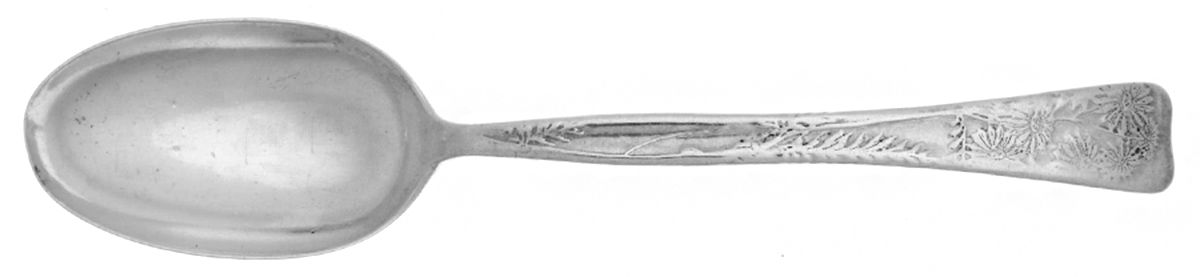 Lap-Over-Edge (Acid Etched) Teaspoon by Tiffany & CO SILVER-1