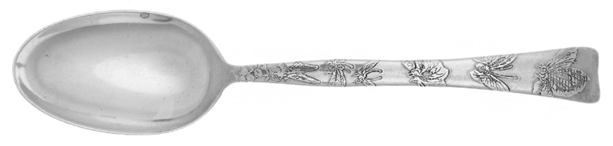Lap-Over-Edge (Acid Etched) Teaspoon by Tiffany & CO SILVER-1