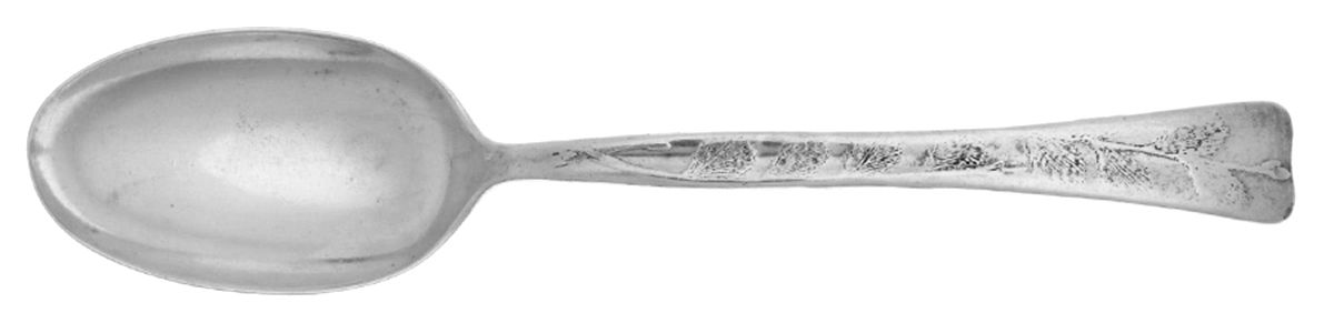 Lap-Over-Edge (Acid Etched) Teaspoon by Tiffany & CO SILVER-1