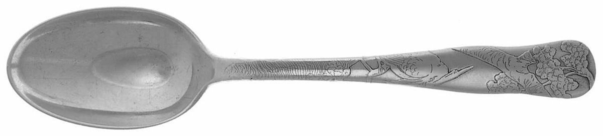 Lap-Over-Edge (Acid Etched) Demitasse Spoon by Tiffany & CO SILVER-1