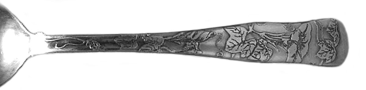 Lap-Over-Edge (Acid Etched) Demitasse Spoon by Tiffany & CO SILVER-1