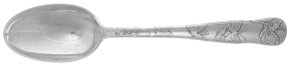 Lap-Over-Edge (Acid Etched) Demitasse Spoon by Tiffany & CO SILVER-1