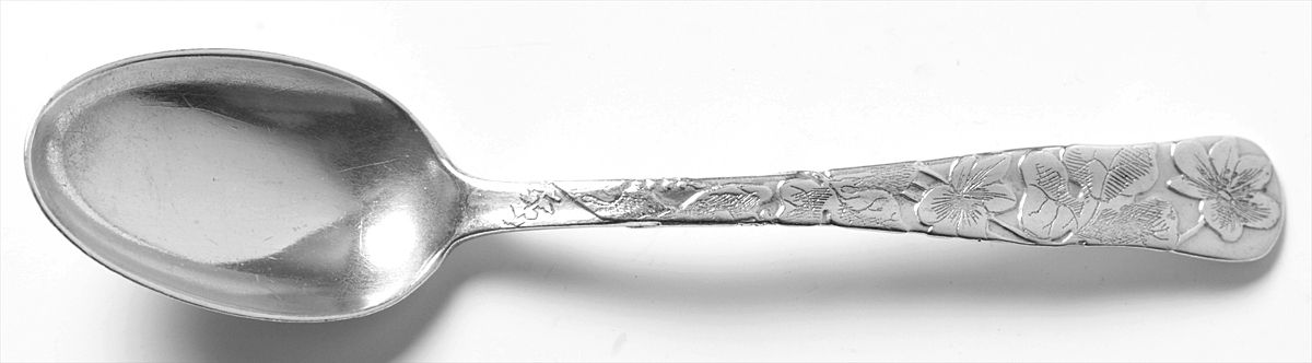 Lap-Over-Edge (Acid Etched) Demitasse Spoon by Tiffany & CO SILVER-1