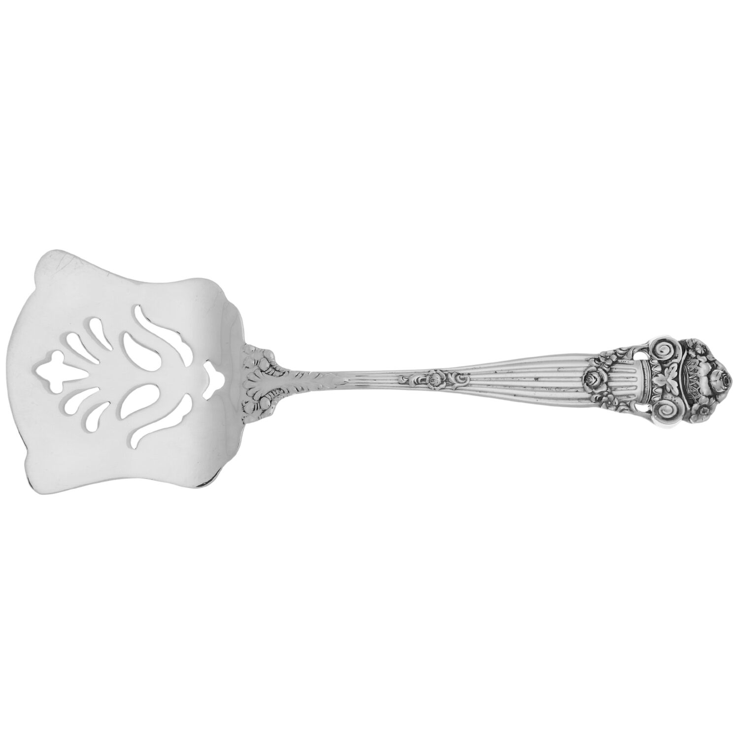 Georgian (Sterling, Newer) Solid Flat Sardine Server by Towle Silver-1