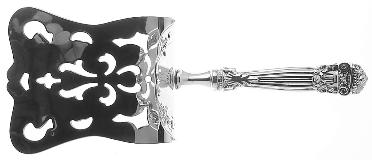 Georgian (Sterling, Newer) Hollow Asparagus Server with Sterling Hood by Towle Silver-1