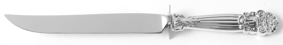 Georgian (Sterling, Newer) Small Steak Carving Knife with Stainless Blade by Towle Silver-1