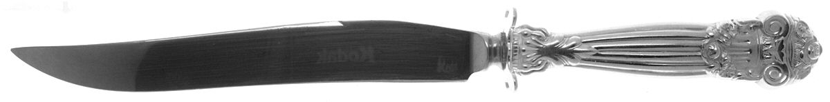 Georgian (Sterling, Newer) Small Steak Carving Knife with Stainless Blade by Towle Silver-1