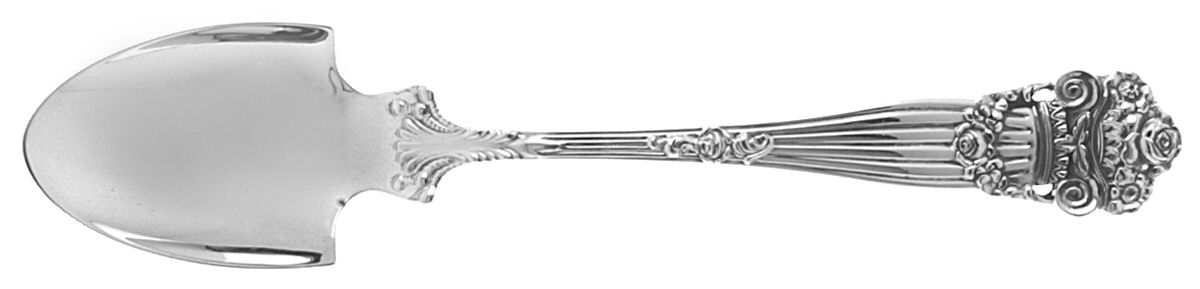 Georgian (Sterling, Newer) Solid Large Cheese Scoop by Towle Silver-1