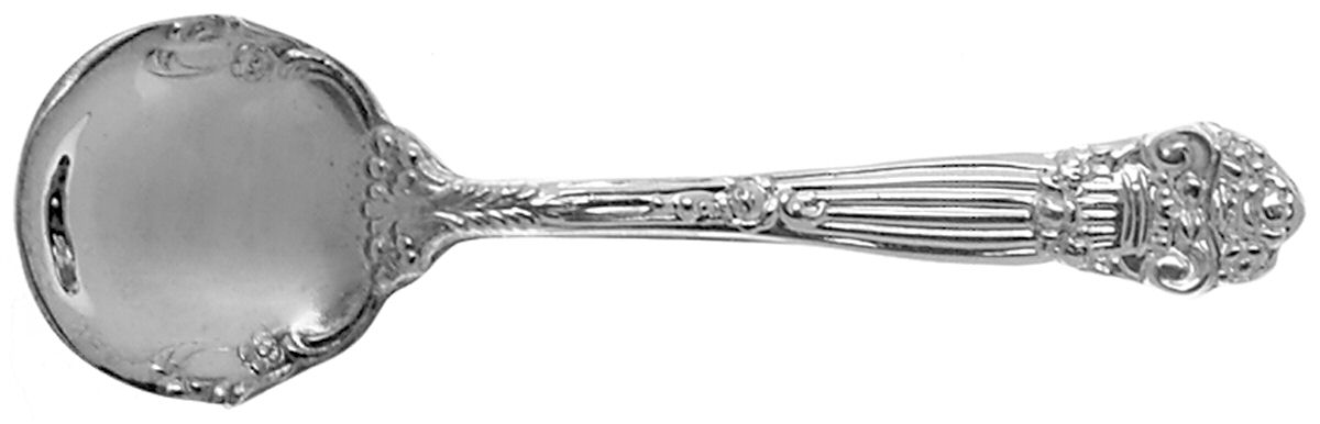 Georgian (Sterling, Newer) Individual Salt Spoon by Towle Silver-1
