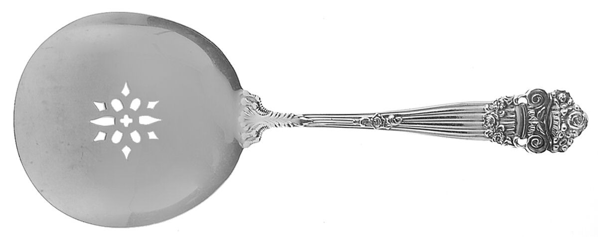 Georgian (Sterling, Newer) Tomato Server, Solid Piece by Towle Silver-1