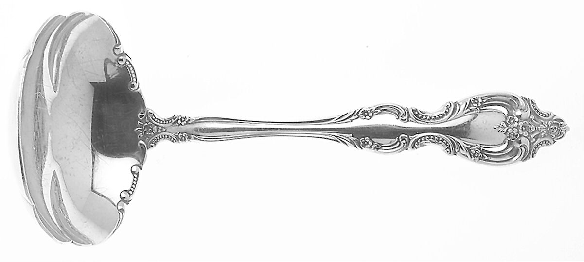 Du Maurier (Sterling, 1967) Solid Gravy Ladle by Oneida Silver-1