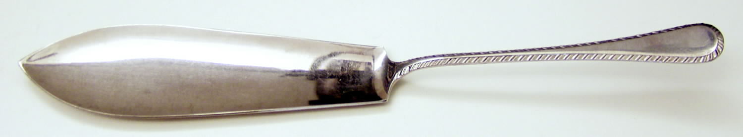 TWS257 (STAINLESS) Engraved Fish Serving Knife-Stainless Blade by Towle Silver-1