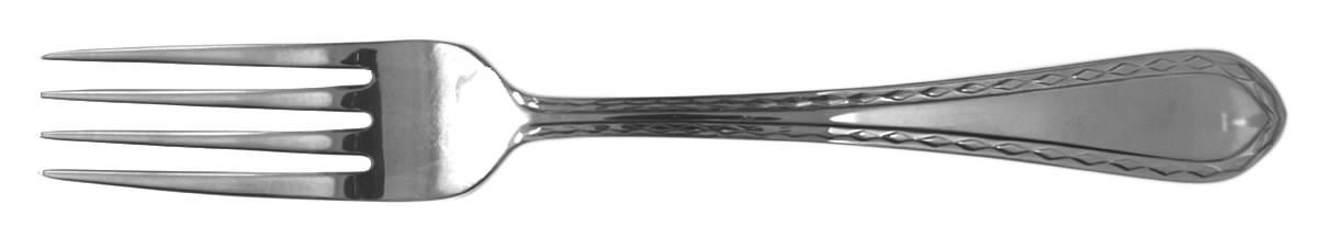 Diamond Antique-Glossy Fork by Towle Silver-1