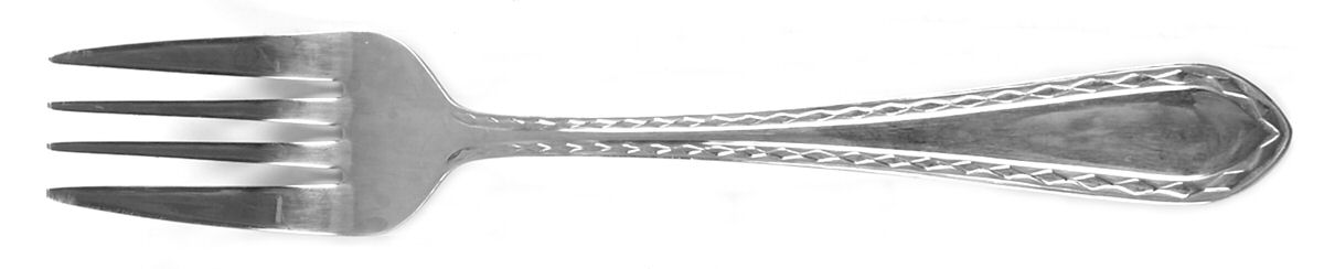 Diamond Antique-Glossy Individual Salad Fork by Towle Silver-1
