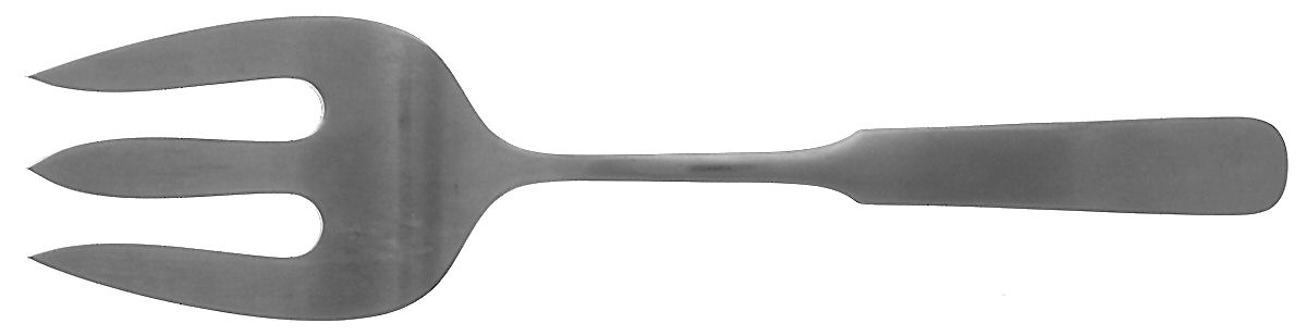Heritage (Stainless) Solid Salad Serving Fork by Towle Silver-1