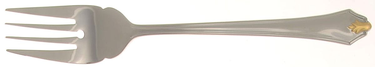 Copley Square (Gold Accent) Individual Salad Fork by Towle Silver-1