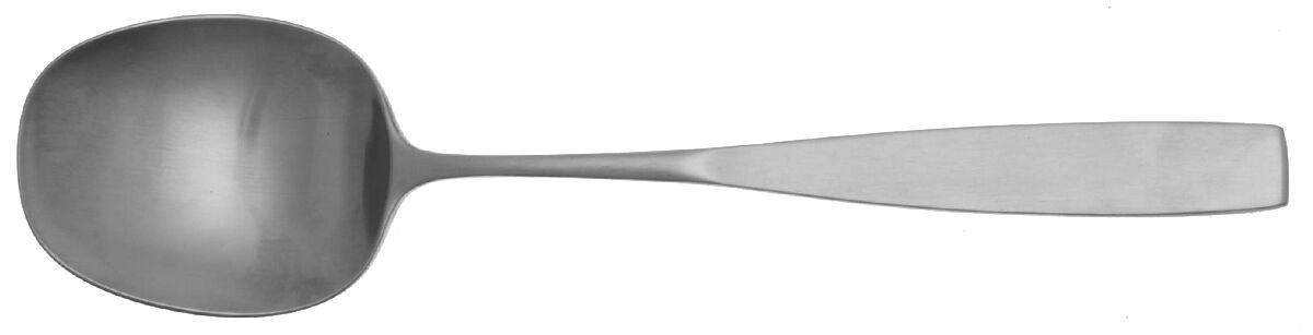 Bedford (Stainless) Solid Salad Serving Spoon by Towle Silver-1
