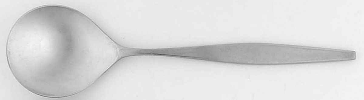 Vantage (Stainless, Japan-Korea) Solid Salad Serving Spoon by Towle Silver-1