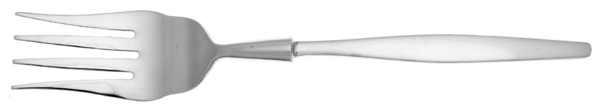 Vantage (Stainless, Japan-Korea) Cold Meat Fork Large, Stainless Tines HC by Towle Silver-1