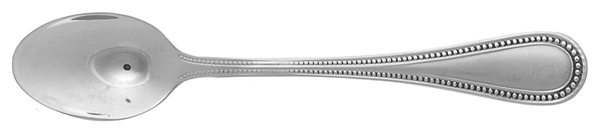 Beaded Antique (Stainless) Demitasse Spoon by Towle Silver-1