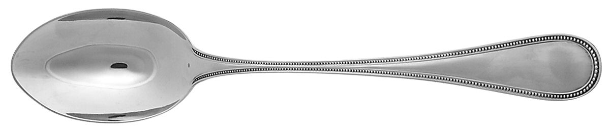 Beaded Antique (Stainless) Solid Buffet Serving Spoon by Towle Silver-1