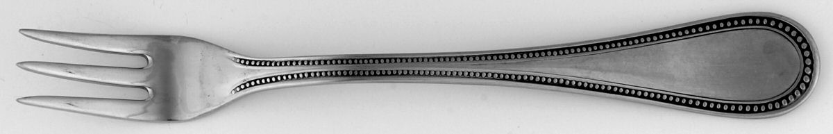 Beaded Antique (Stainless) Cocktail/Seafood Fork by Towle Silver-1
