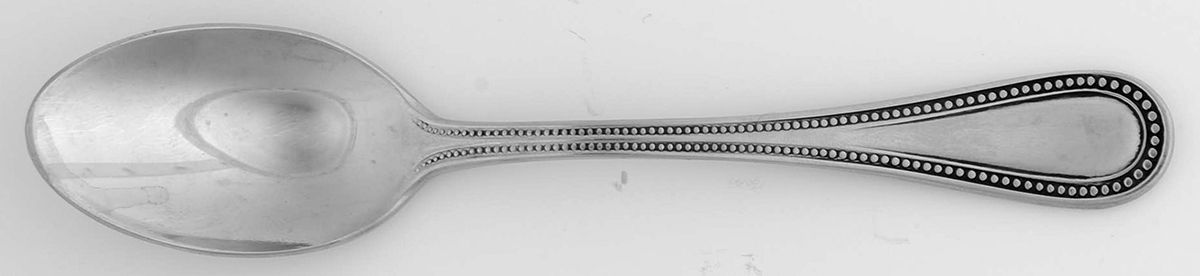 Beaded Antique (Stainless) Youth Spoon by Towle Silver-1