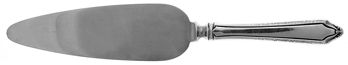 Virginia Carvel (Sterling, 1919, Monograms) Pie Server with Silverplate Blade by Towle Silver-1
