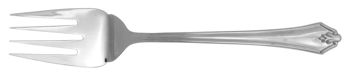 Copley Square Medium Solid Cold Meat Serving Fork by Towle Silver-1