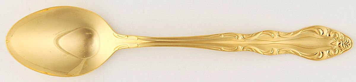 Gold Pierre Place/Oval Soup Spoon by Towle Silver-1
