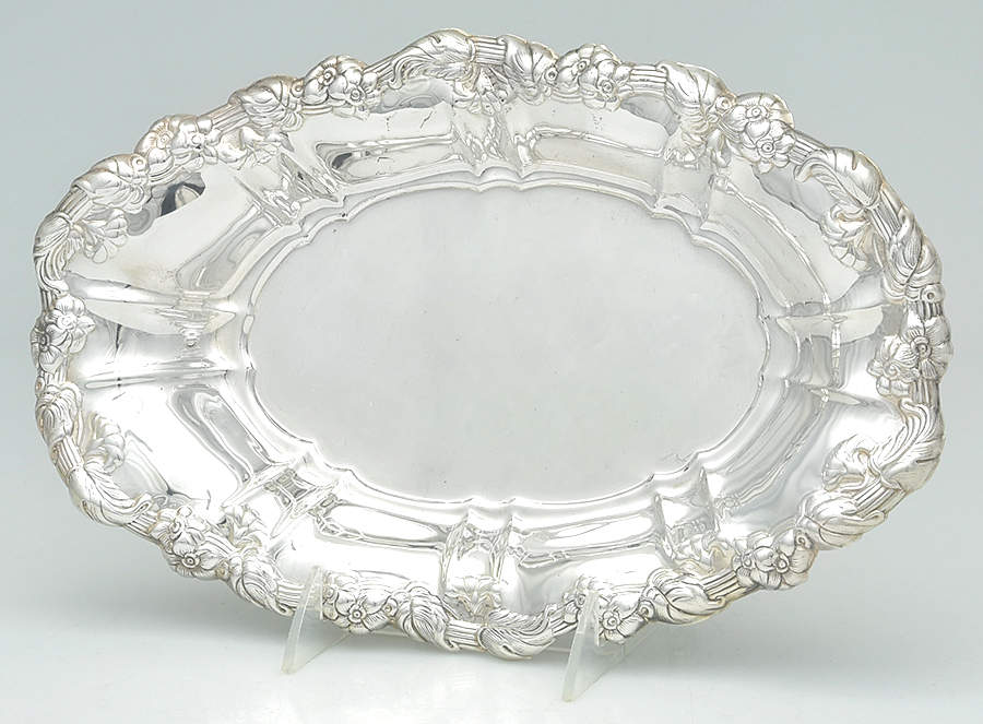 Old English (Silverplate, Hollowware) 12" Bread Tray by Towle Silver-1