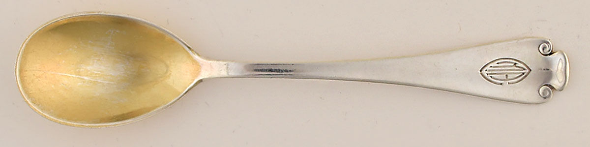 Flemish (Sterling, 1911, No Monograms) Egg Spoon by Tiffany & CO SILVER-1