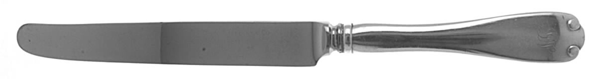 Flemish (Sterling, 1911, Monograms) New French Table Knife with Bolster by Tiffany & CO SILVER-1