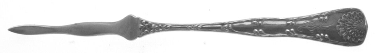 Wave Edge (Sterling, 1884, Monograms) Solid Nut Pick by Tiffany & CO SILVER-1