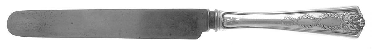 Winthrop (Sterling, 1909, Monograms) Blunt Hollow Knife with Bolster by Tiffany & CO SILVER-1