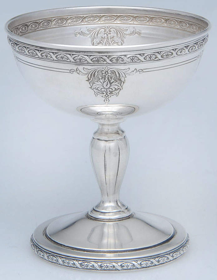 Louis XIV (Sterling, Hollowware) Sherbet Base-No Liner by Towle Silver-1