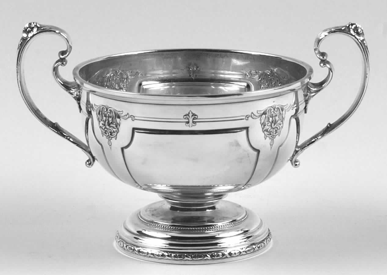 Louis XIV (Sterling, Hollowware) Mini Open Sugar Bowl by Towle Silver-1