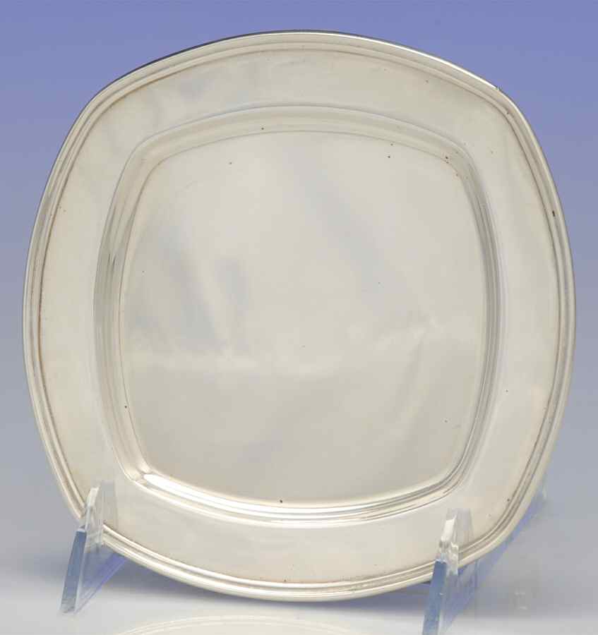 Mary Chilton (Sterling, Hollowwaree) Bread Plate by Towle Silver-1