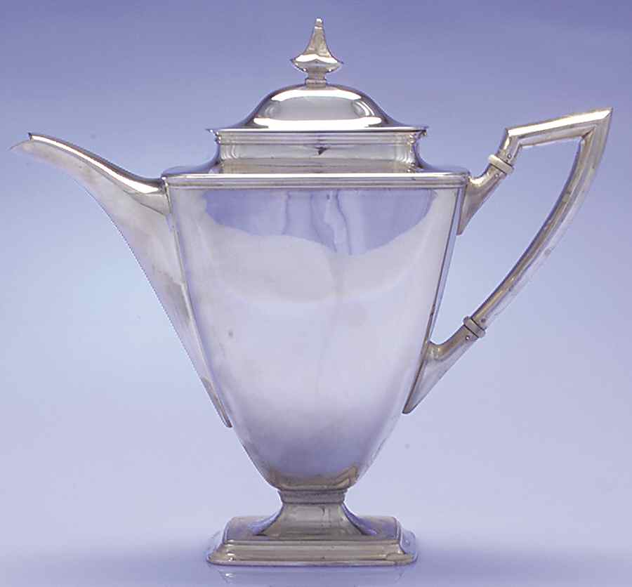 Mary Chilton (Sterling, Hollowwaree) Coffee Pot by Towle Silver-1