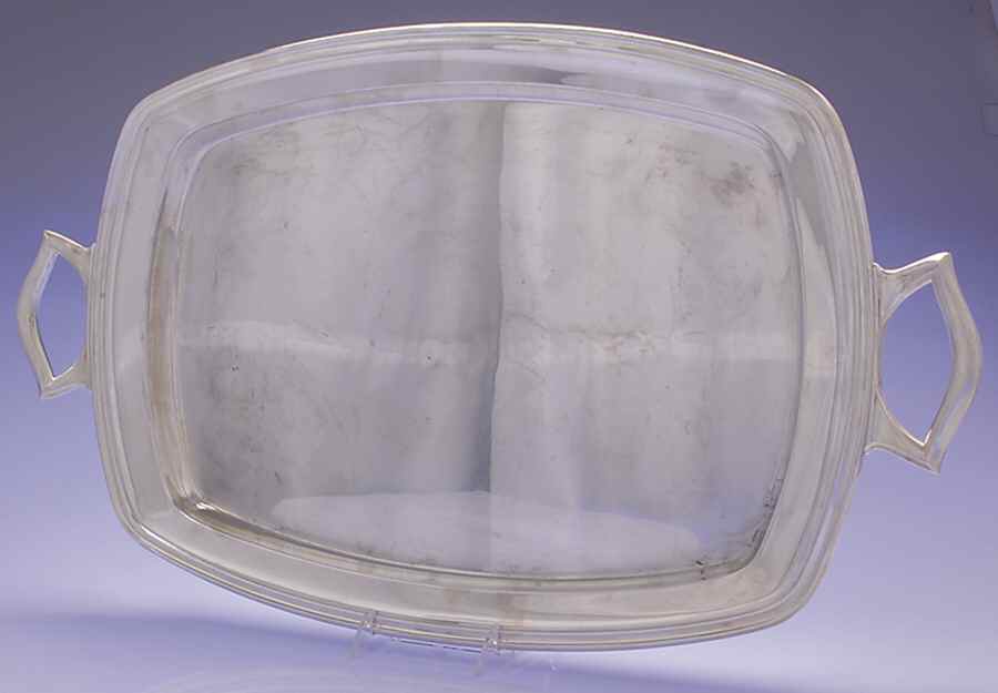 Mary Chilton (Sterling, Hollowwaree) Large Waiter Tray by Towle Silver-1