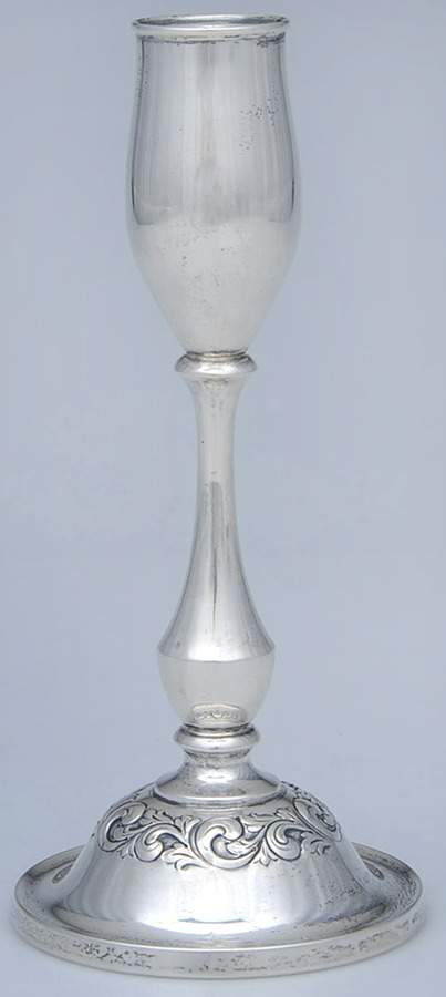 Old Master (Sterling, Hollowware, Towle Mark) 7" Weighted Candlestick by Towle Silver-1