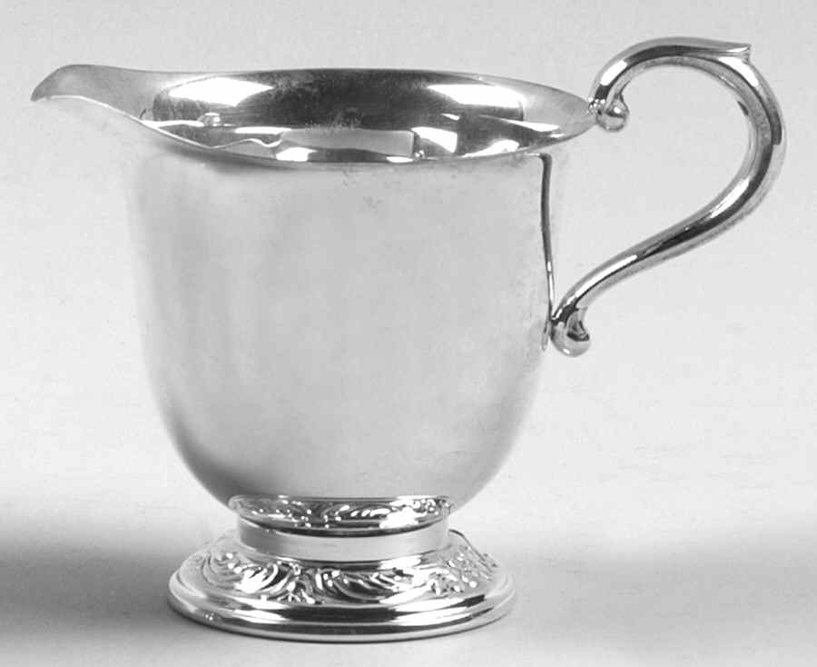 Old Master (Sterling, Hollowware, Towle Mark) Mini Creamer by Towle Silver-1