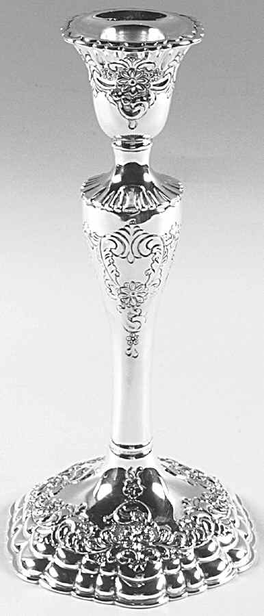 Old Master (Sterling, Hollowware, Towle Mark) Sterling Candlestick by Towle Silver-1