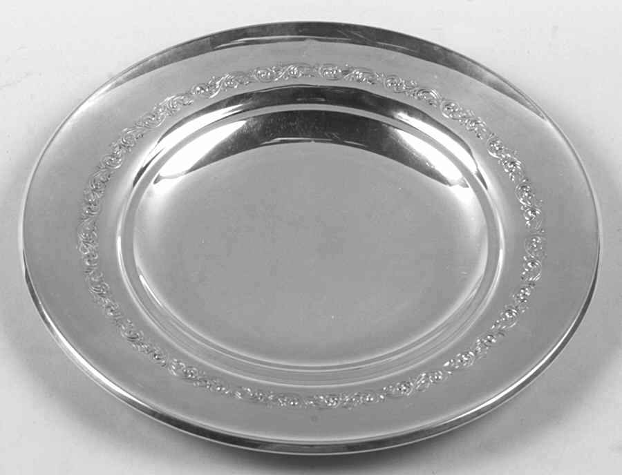 Old Master (Sterling, Hollowware, Towle Mark) Sterling Sandwich Plate by Towle Silver-1