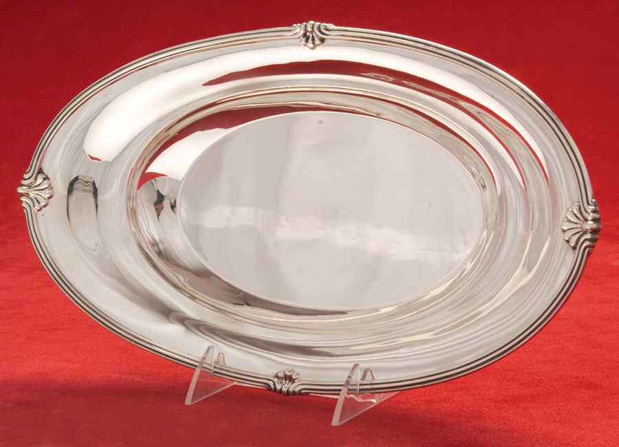 Paul Revere (Sterling, Hollowware) Sterling Bread Tray by Towle Silver-1