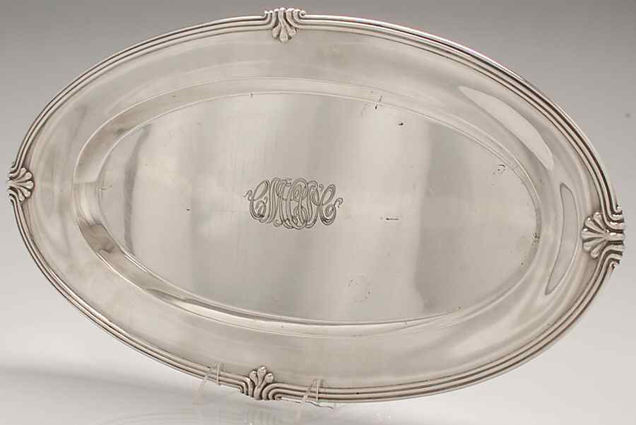 Paul Revere (Sterling, Hollowware) 22" Fish Platter by Towle Silver-1