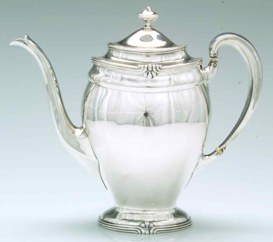 Paul Revere (Sterling, Hollowware) Coffee Pot by Towle Silver-1