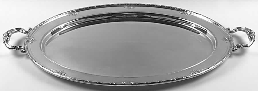 Royal Windsor (Sterling, Hollowware)  Large Waiter Tray by Towle Silver-1