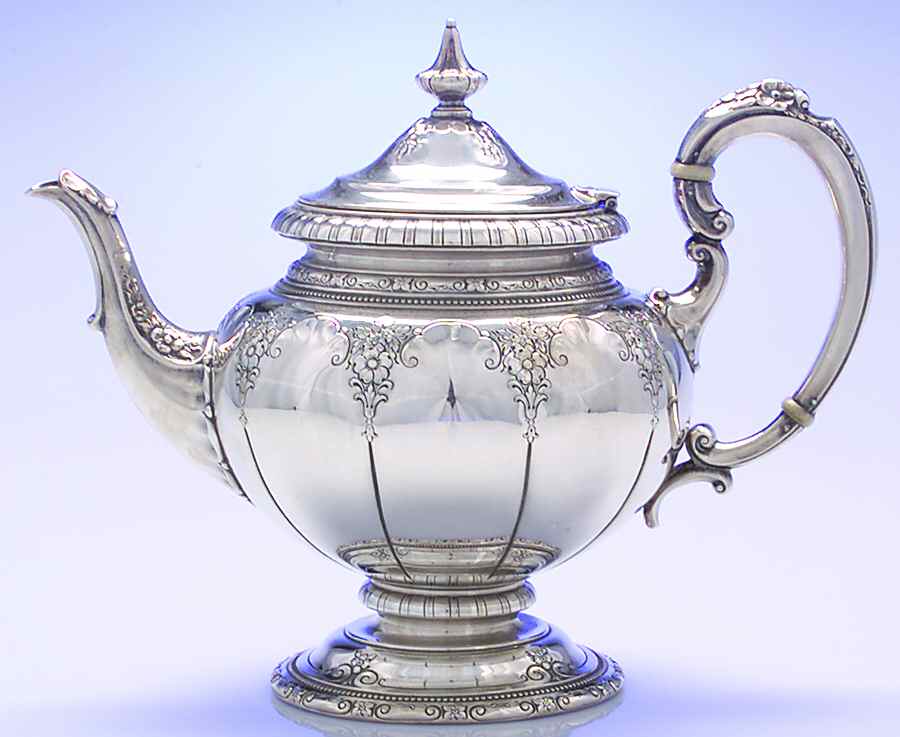 Royal Windsor (Sterling, Hollowware)  Teapot by Towle Silver-1